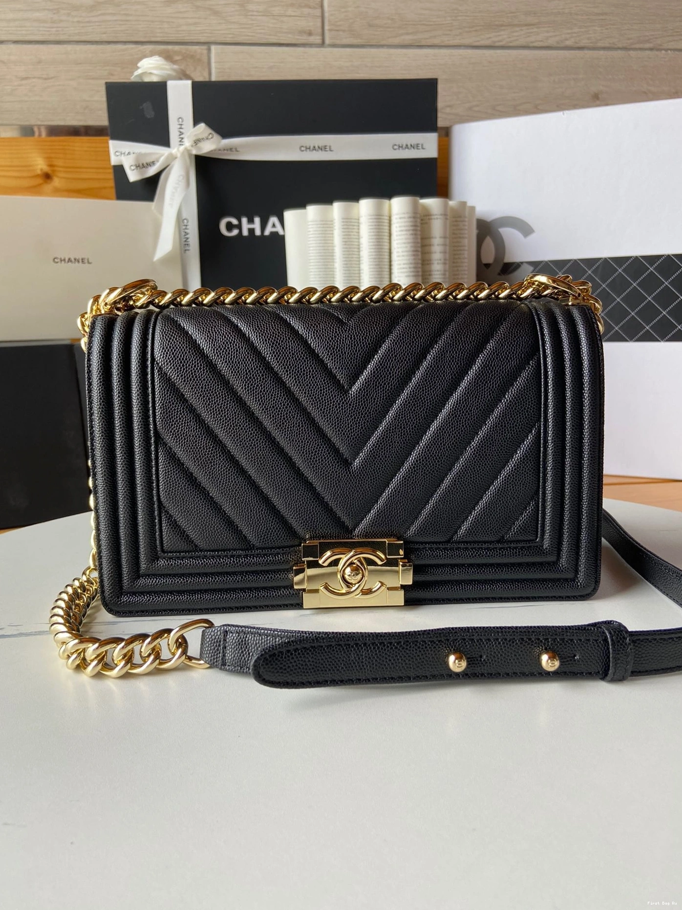 BOY BAG 20CM 25CM CHANEL 0802